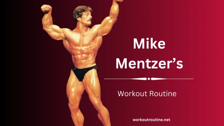 Mike Mentzer’s Workout Routine and Diet Plan