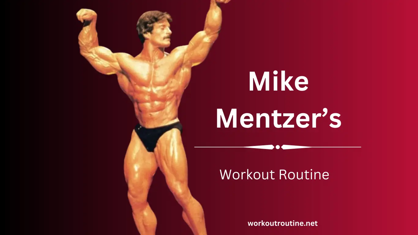 Mike Mentzer Workout Routine